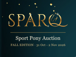 SPARQ - Pony Auction - Fall Edition, 31 oktober - 2 november 2026 (online)