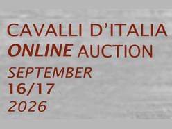 Cavalli d'Italia Online Auction 2026, 16-17 september 2026 (online)