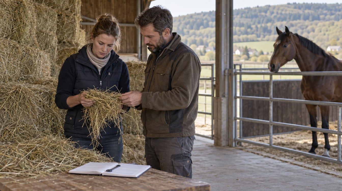 Analyse du foin au Luxembourg : que demander à l’ASTA pour son cheval ?