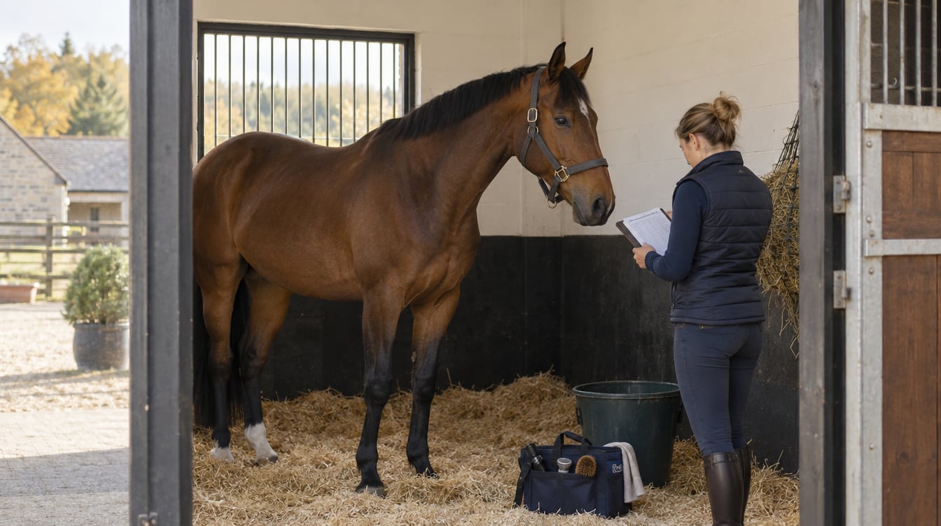 British Yard Biosecurity: Bringing a New Horse Home