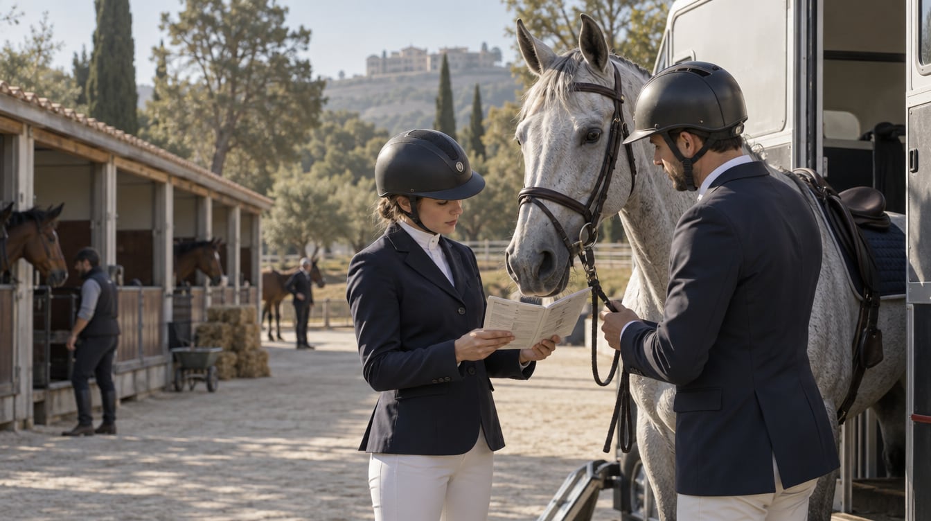 Documentación del caballo para competir en España: guía práctica