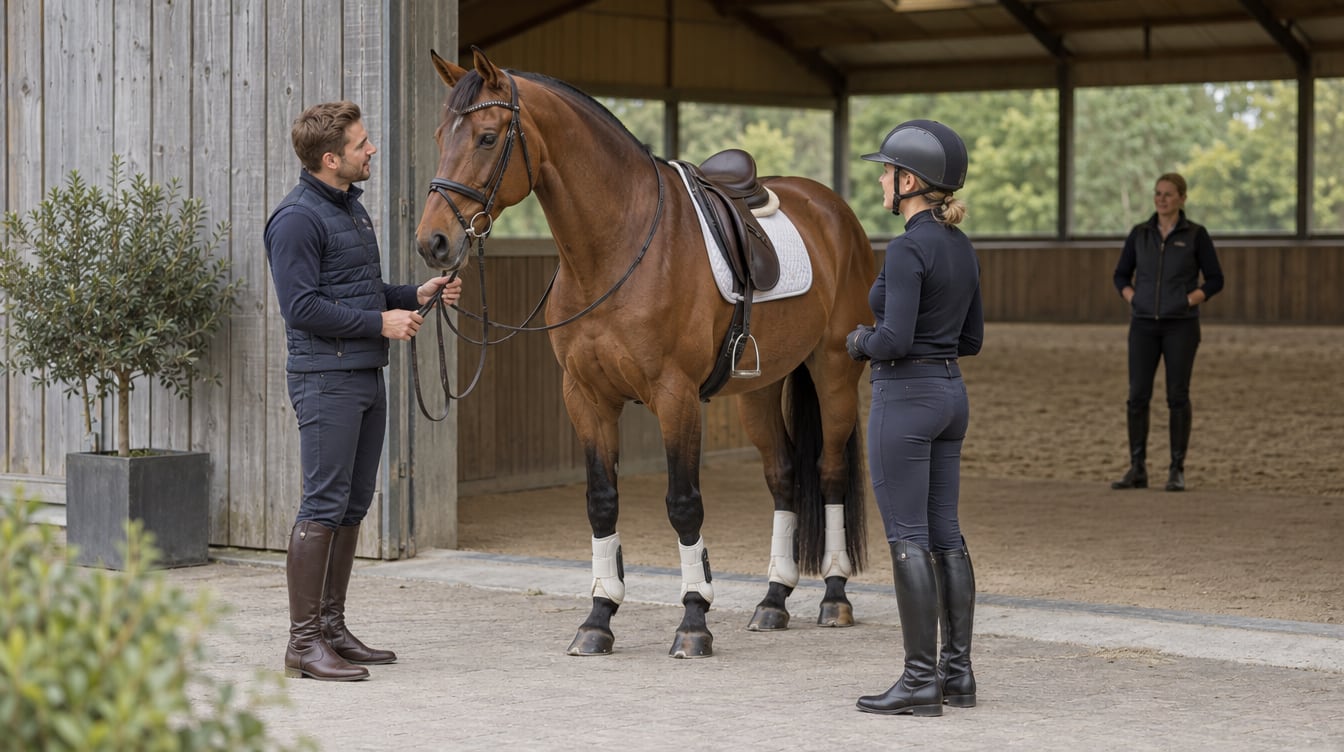 Vendre un cheval de dressage : choisir un amateur ou un professionnel comme cible ?