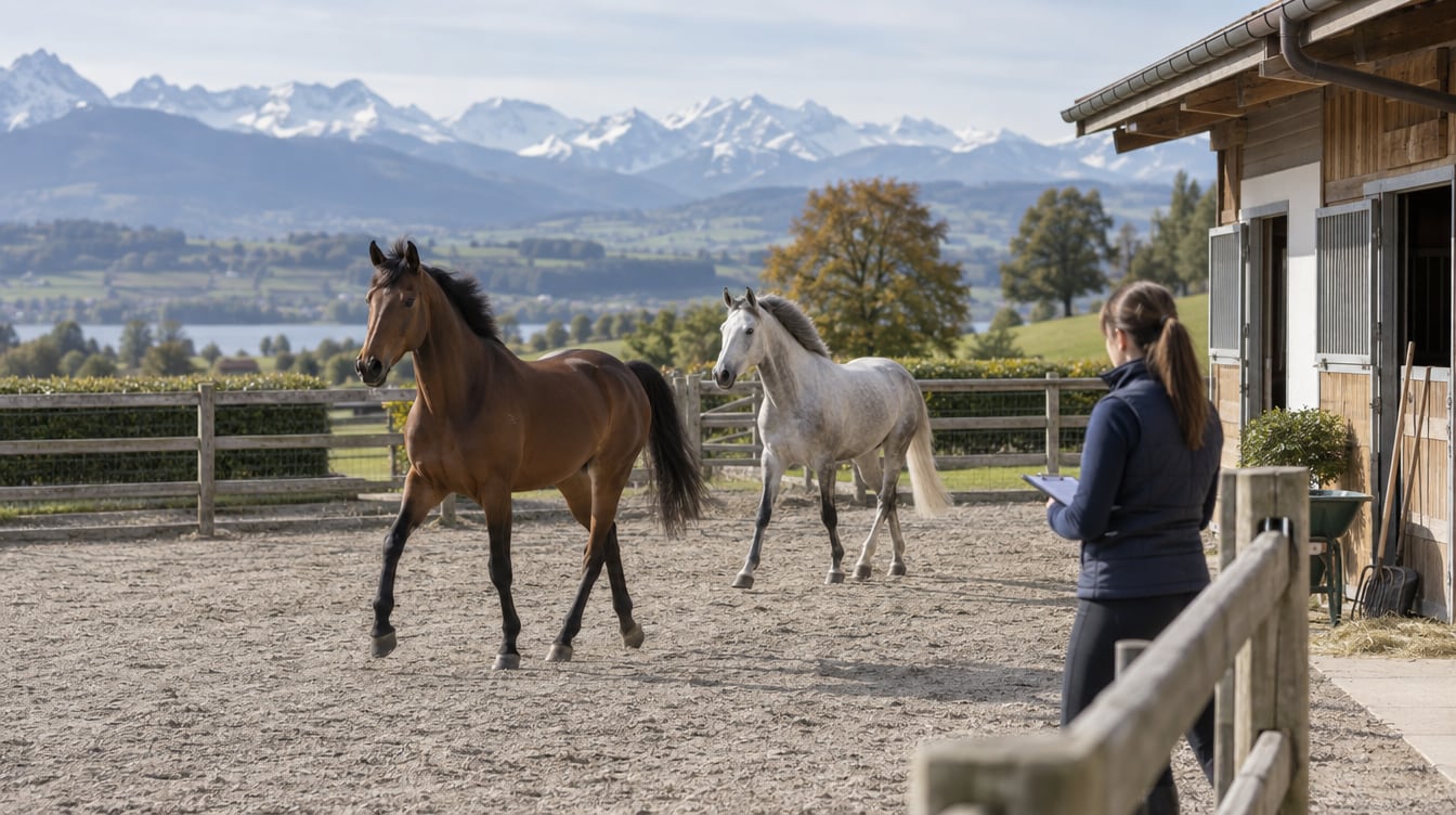 Pferdehaltung in der Schweiz: Auslaufjournal und Sozialkontakt richtig organisieren