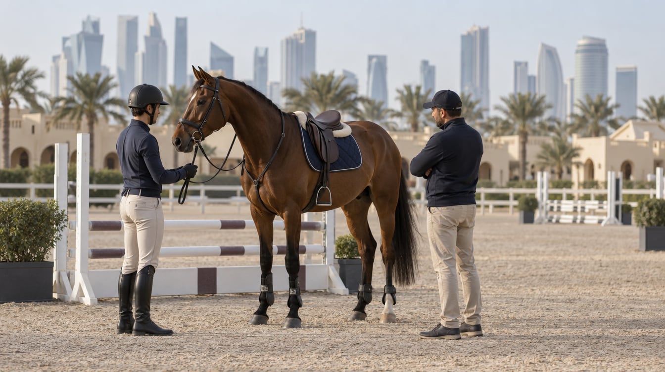 كيف تختار جواداً لمنافسات لونجين هذاب في قطر؟