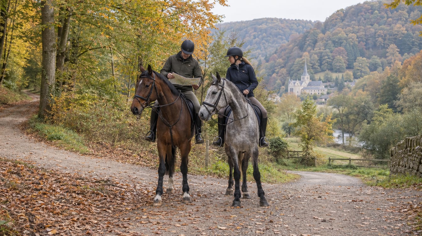 Sortir à cheval au Luxembourg : comment préparer ses sorties pendant les battues ?