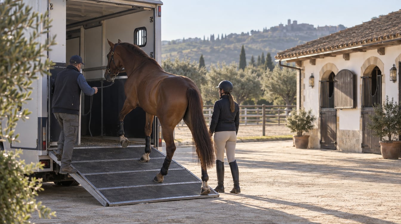 Transporte de caballos en España: qué revisar antes de organizar un traslado