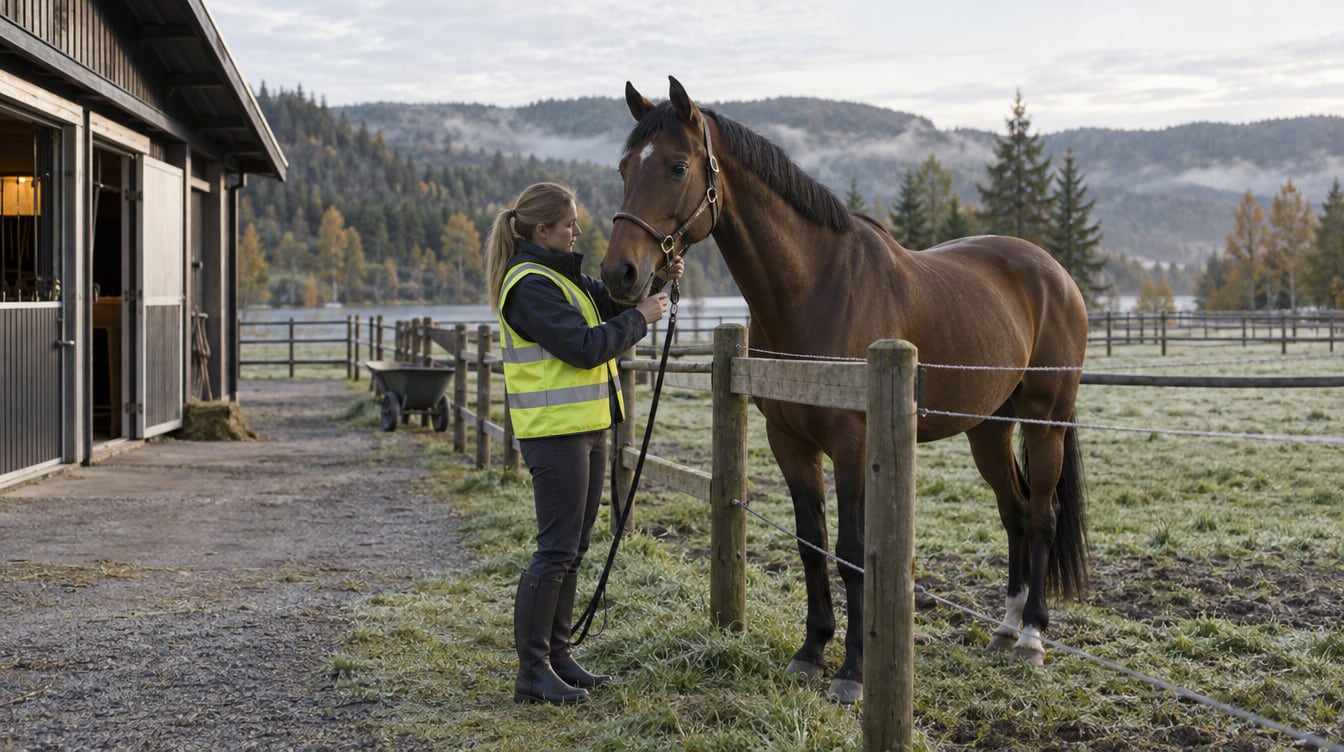 Vinteroppstalling av hest: slik avklarer du ansvaret