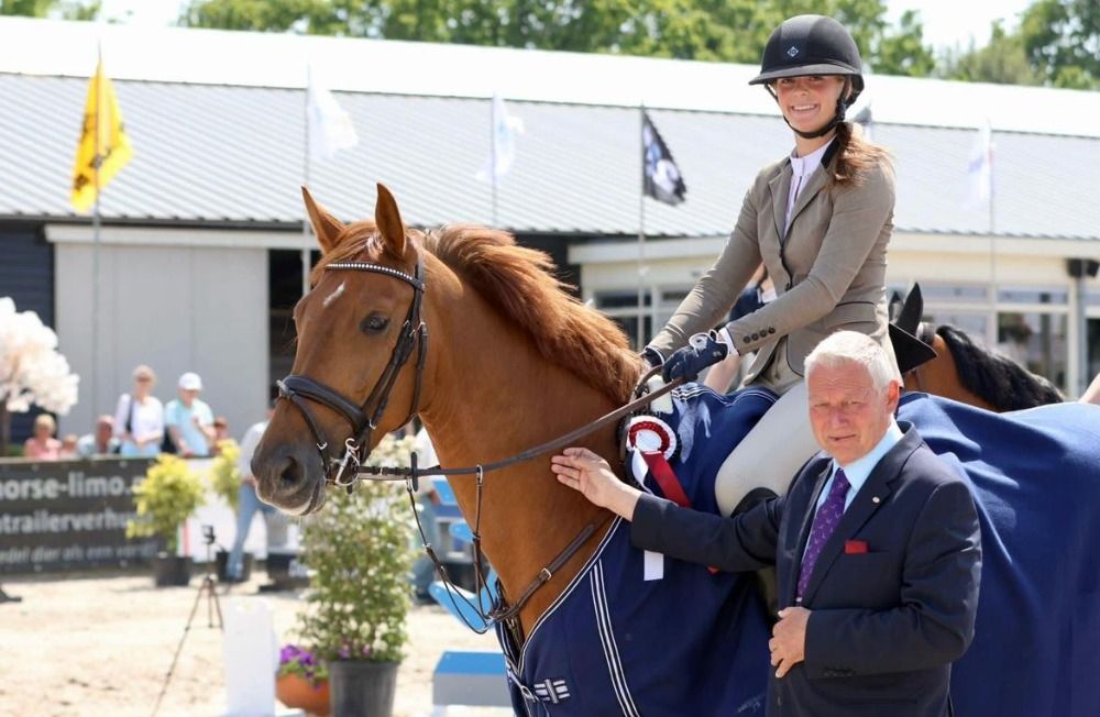 8-year-old mare 110 Falaise de Muze x Arezzo x Indoctro