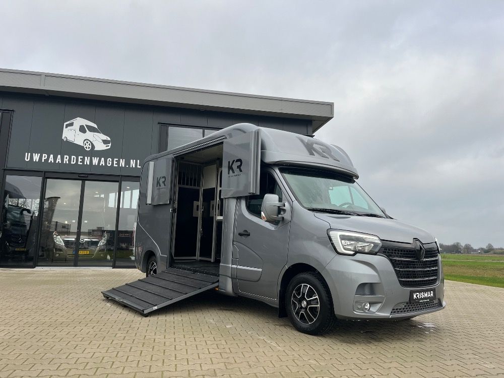 Nieuwe Krismar Demo paardenwagen