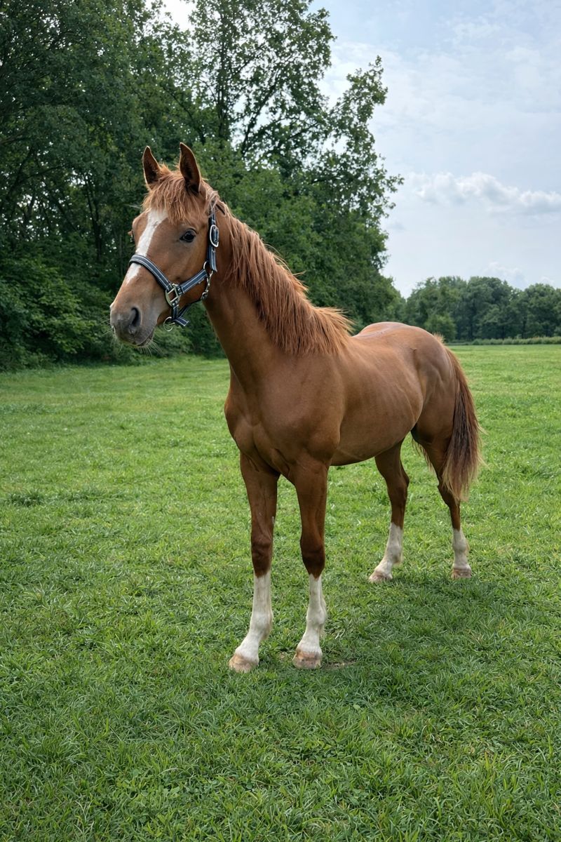 bwp springpaard hengst 2 years old vos for sale - Main photo