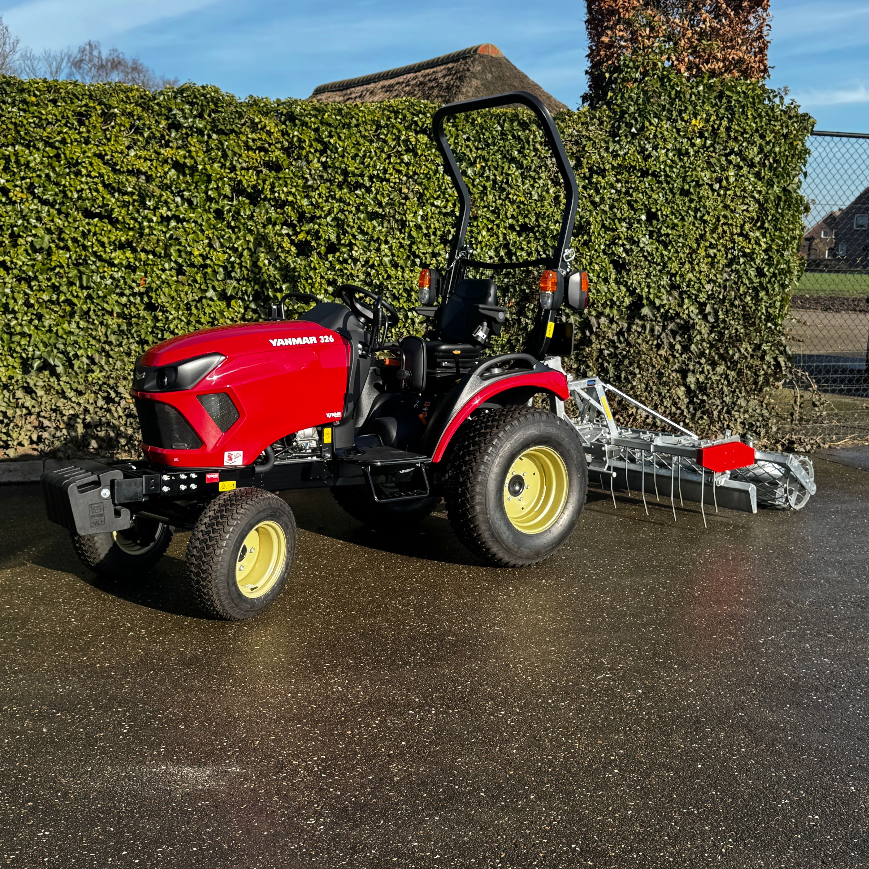 Nieuwe Yanmar SA326 + Nieuwe Pistesleep