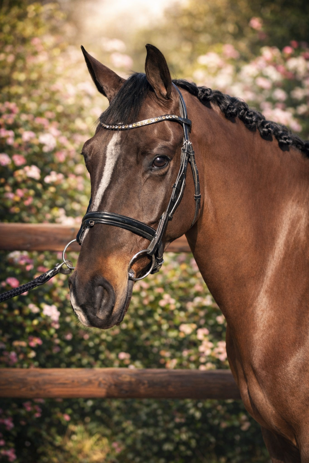 kwpn springpaard merrie 8 years old donkerbruin for sale - Main photo