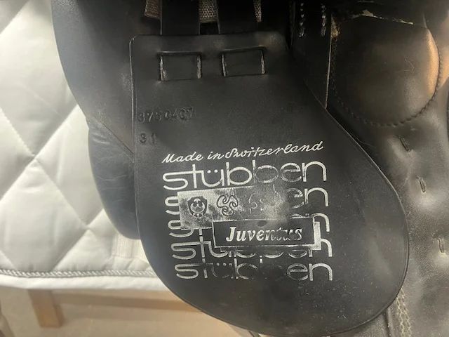 Stubben Juventus S - youth saddle 17 inch - ideal for D pony or small horse - Photo 3