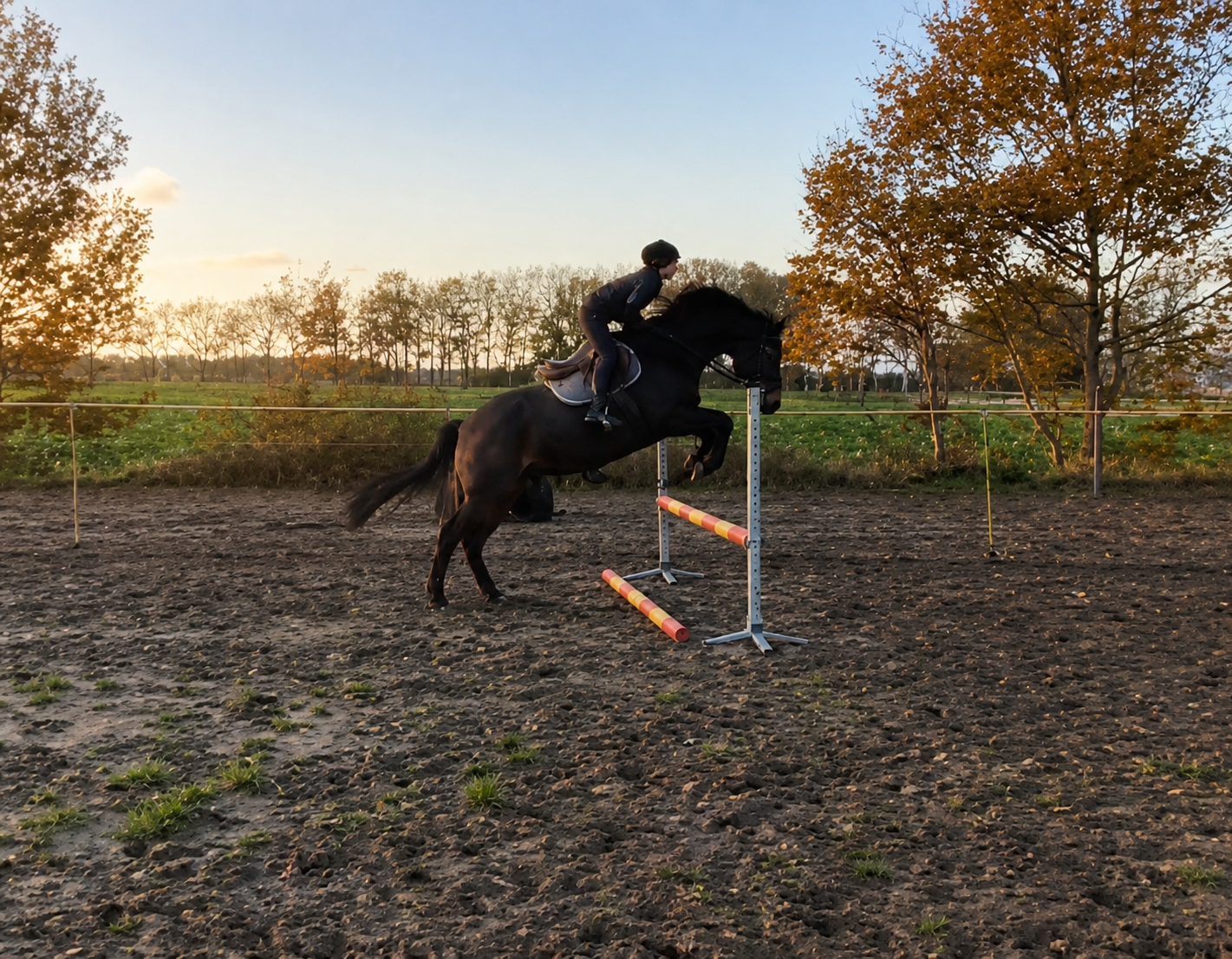 deens dressuurpaard ruin 13 jaar donkerbruin te koop - Foto 4