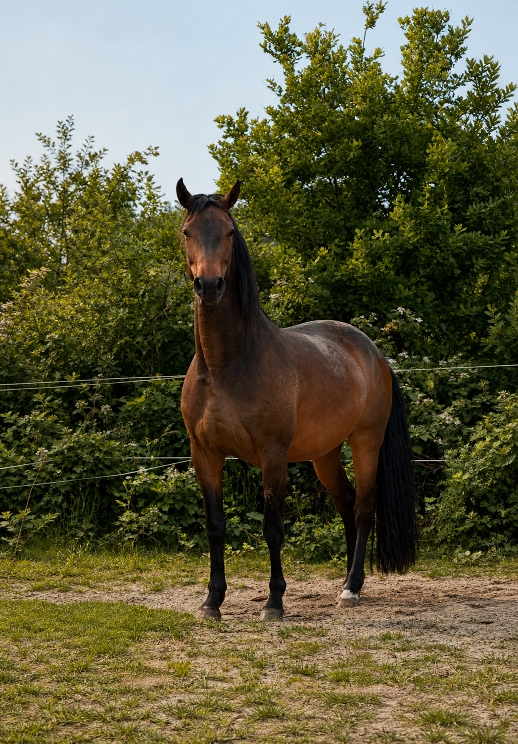 deens dressuurpaard ruin 13 jaar donkerbruin te koop - Foto 5