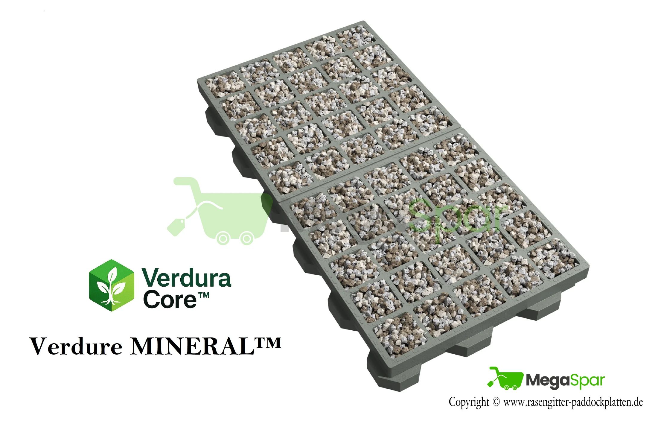 Grass Pavers - Heavy-Duty Mats Verdura Core Rasengitter & Paddockplatten Heavy-Duty - Photo 3