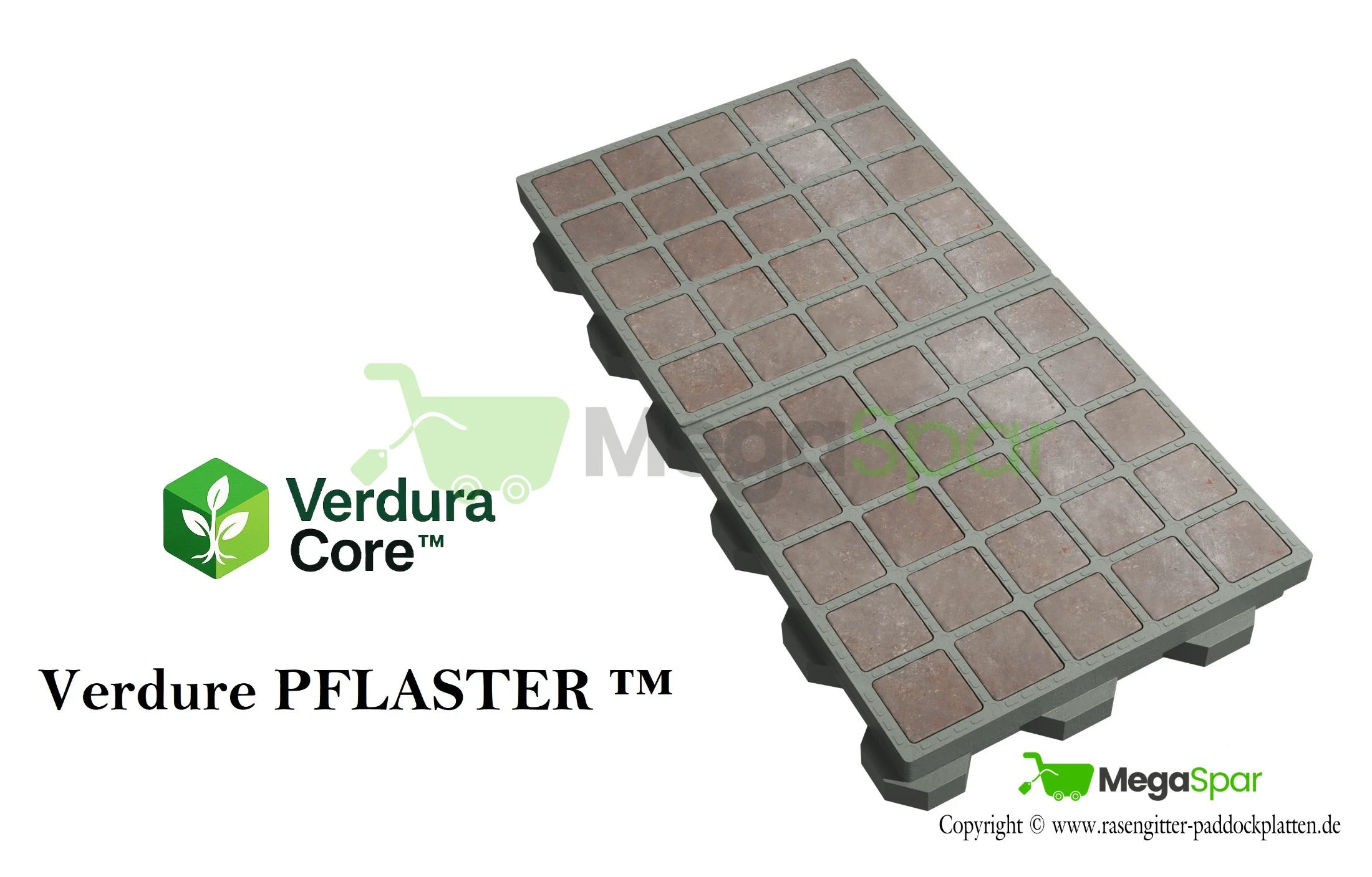 Grass Pavers - Heavy-Duty Mats Verdura Core Rasengitter & Paddockplatten Heavy-Duty - Photo 4