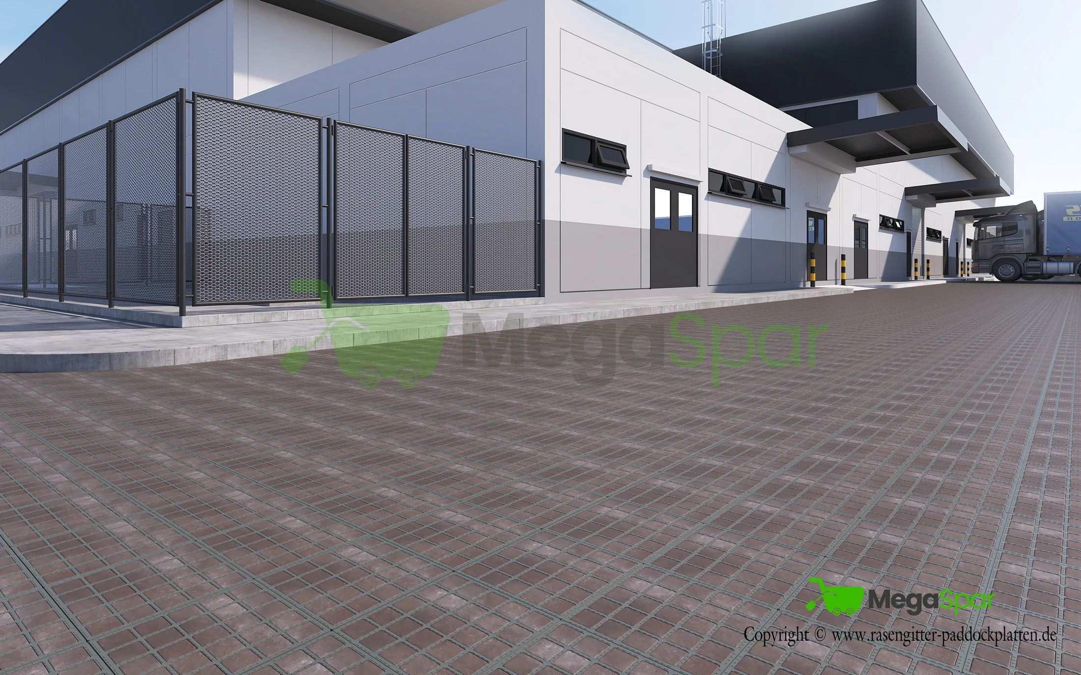 Grass Pavers - Heavy-Duty Mats Verdura Core Rasengitter & Paddockplatten Heavy-Duty - Photo 6