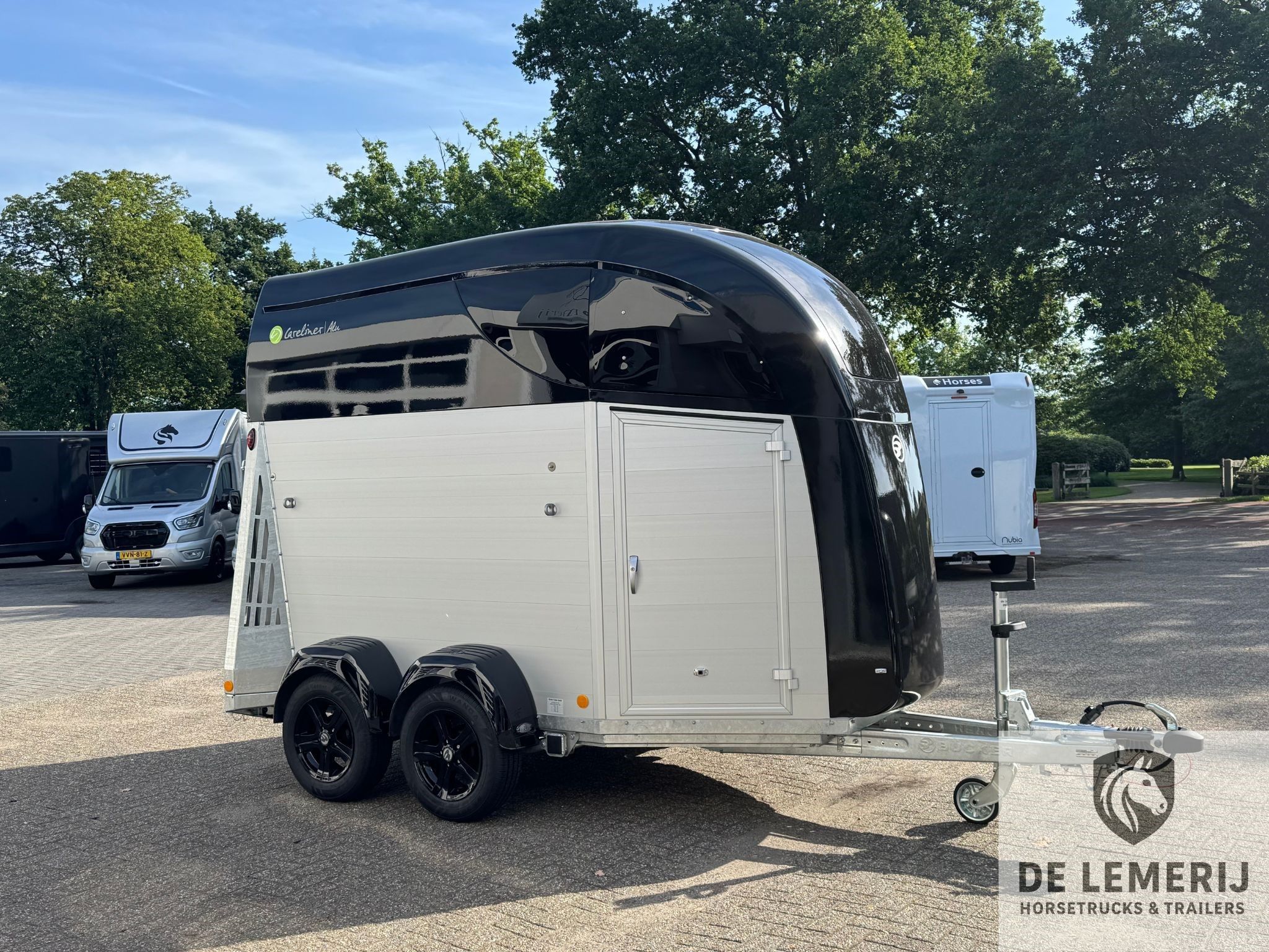 Bücker Carliner Alu 2-Horse Trailer 2400Kg Full Options incl. Pano Roof, Door/Ramp combi, Bucker Protect+