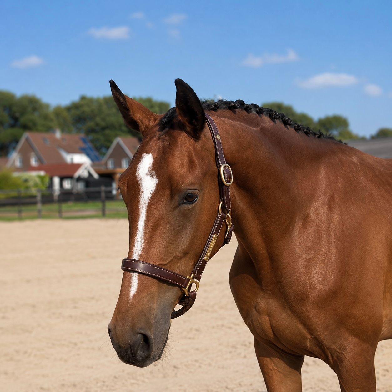 nrps springpaard merrie 3 år bruin till salu - Foto 3