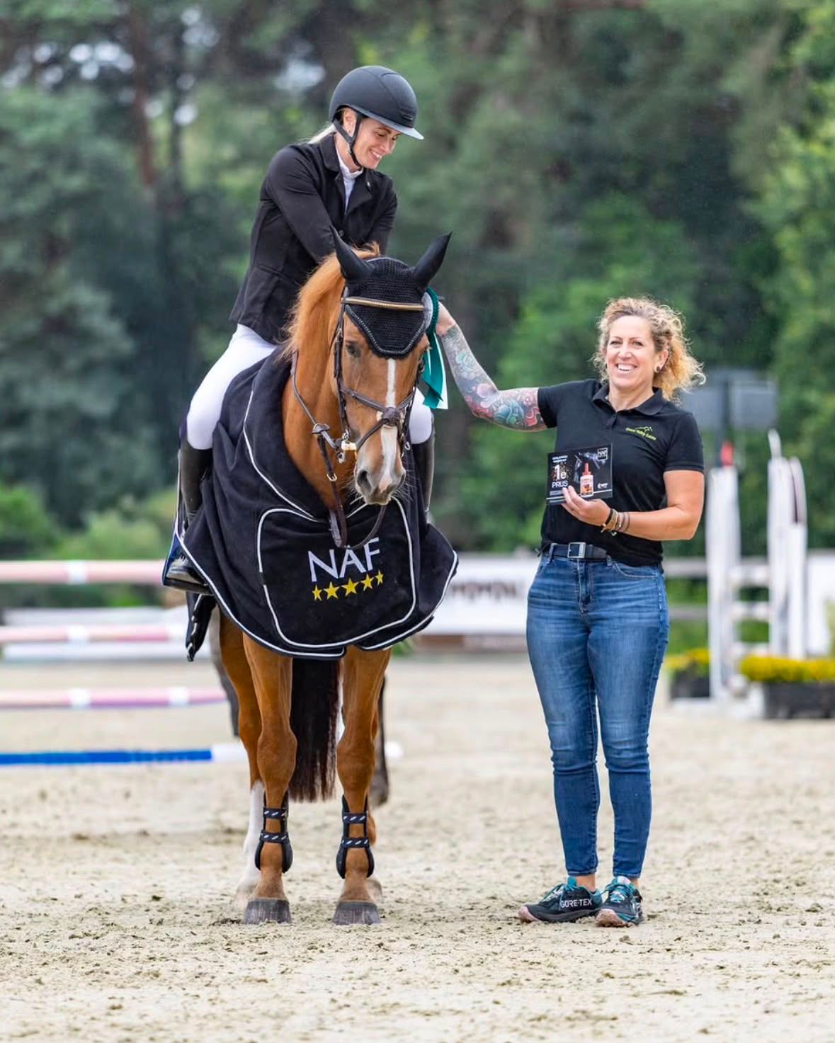 anglo-europees springpaard merrie 12 år vos till salu - Foto 4