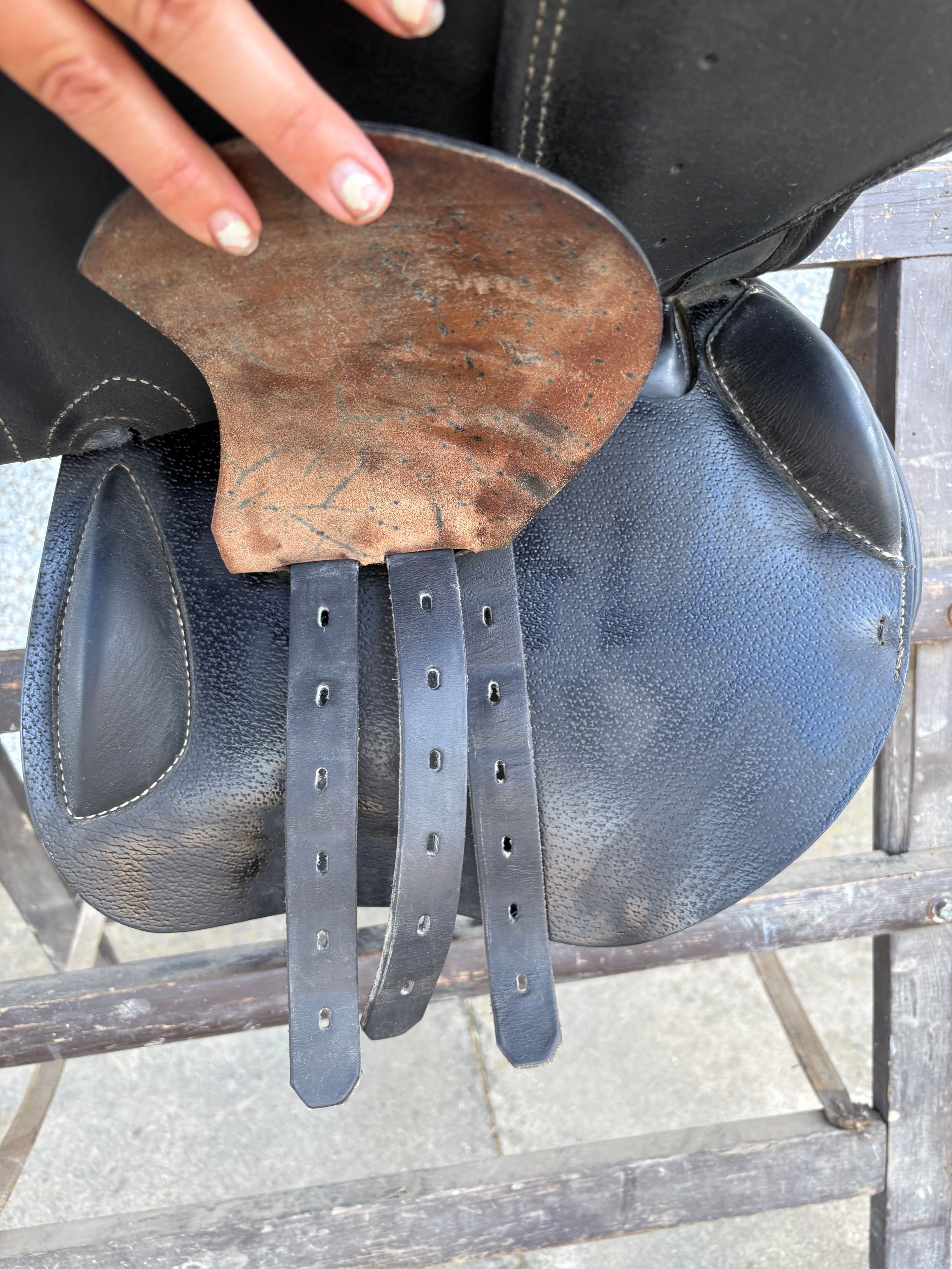 Prestige hoppsadel Passion 17 tum - Foto 3
