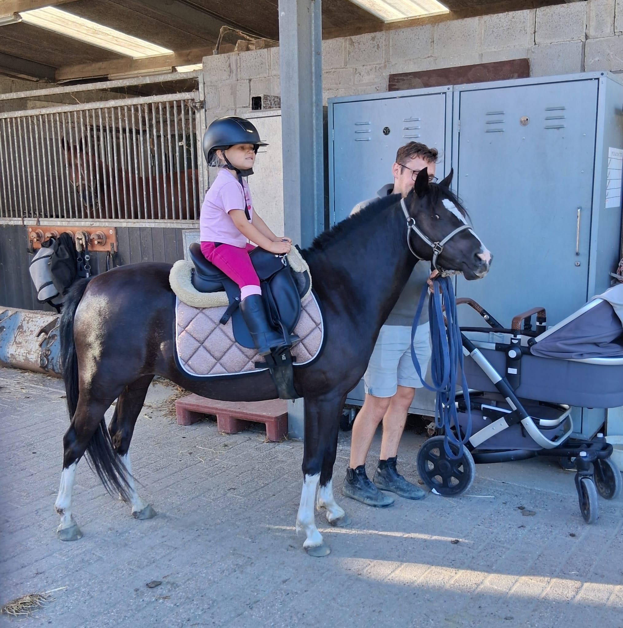 4 jarige B pony te koop 121cm