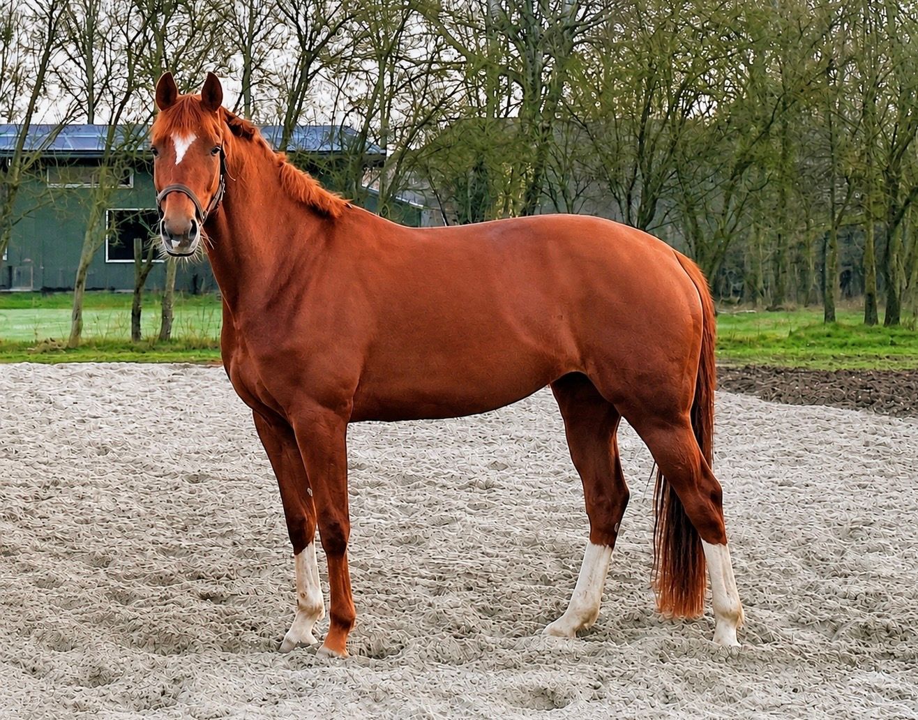 6歳馬場馬術血统の牝馬 - 繁殖用に魅力的な1頭