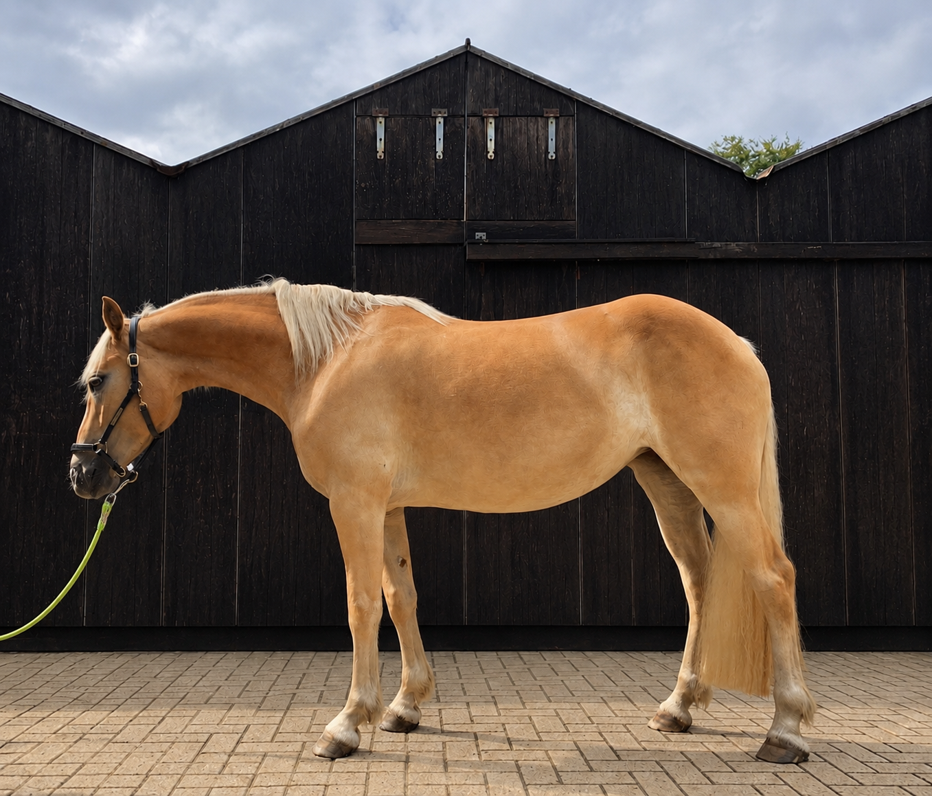 Sportieve Haflinger merrie