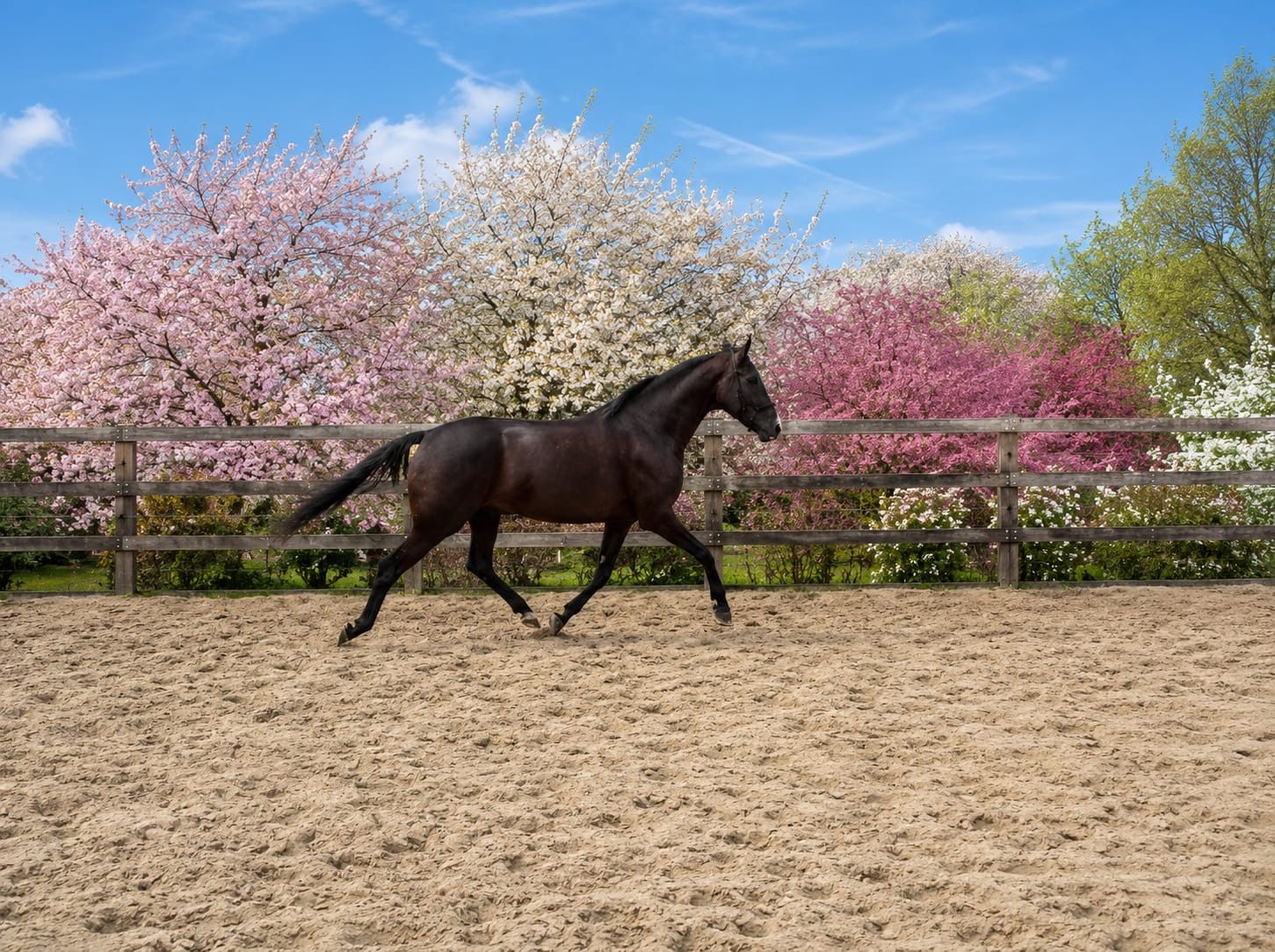 kwpn dressuurpaard ruin 5 ani zwart de vânzare - Foto 3