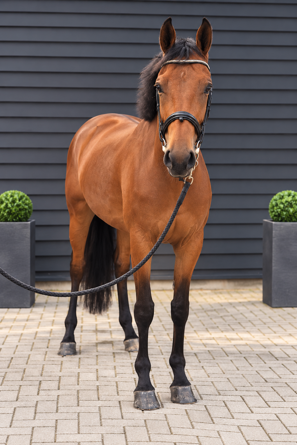 kwpn dressuurpaard merrie 4 jaar bruin te koop - Foto 3