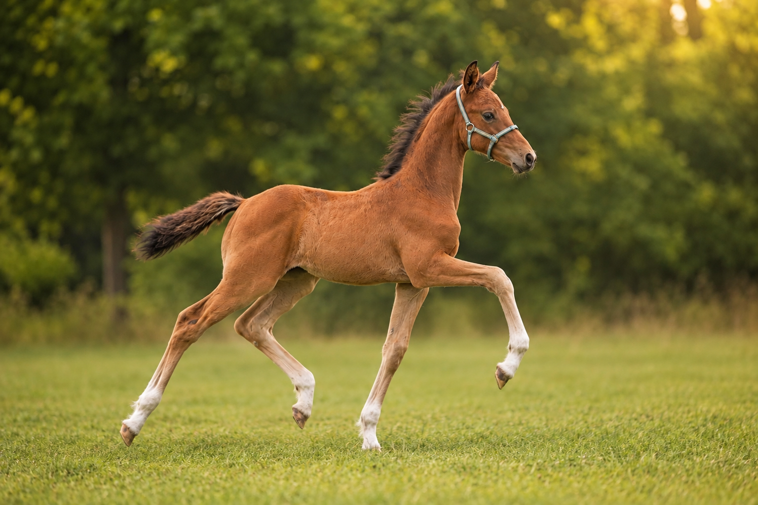 kwpn dressuurpaard merrie 0 Jahre alt bruin zu verkaufen - Foto 5