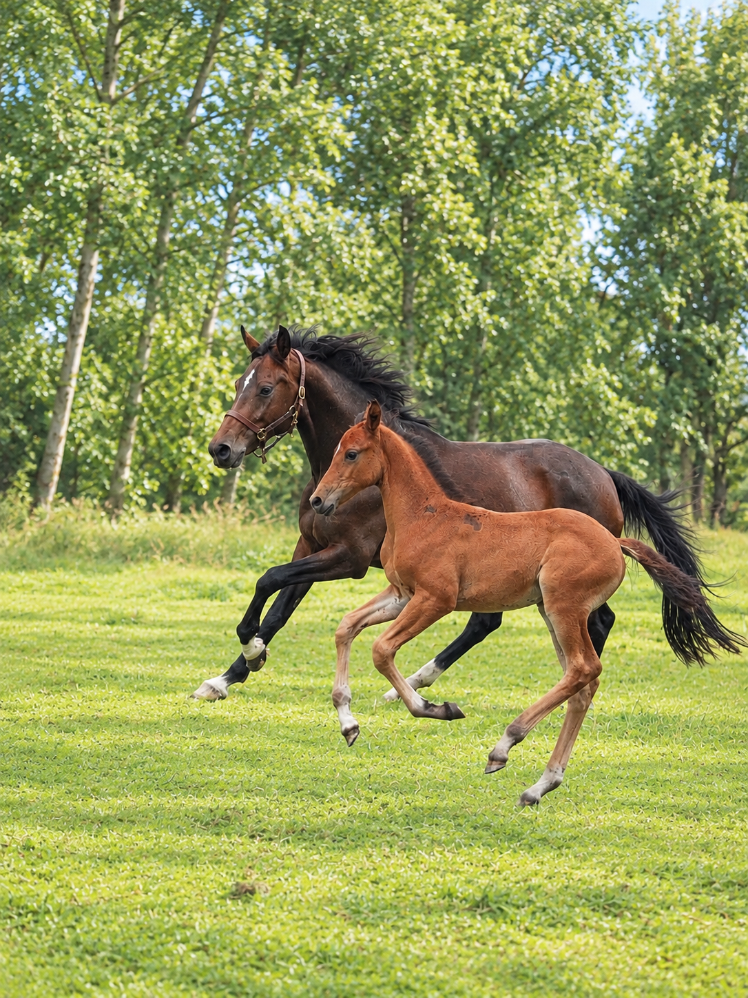 kwpn dressuurpaard merrie 0 Jahre alt bruin zu verkaufen - Foto 6