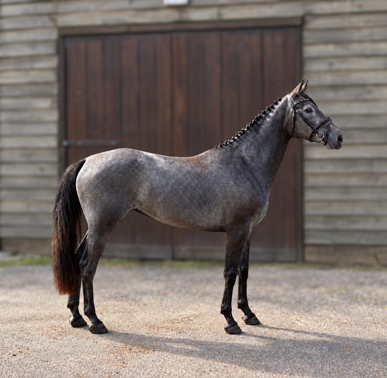 zangersheide springpaard merrie 3 år schimmel till salu - Foto 2