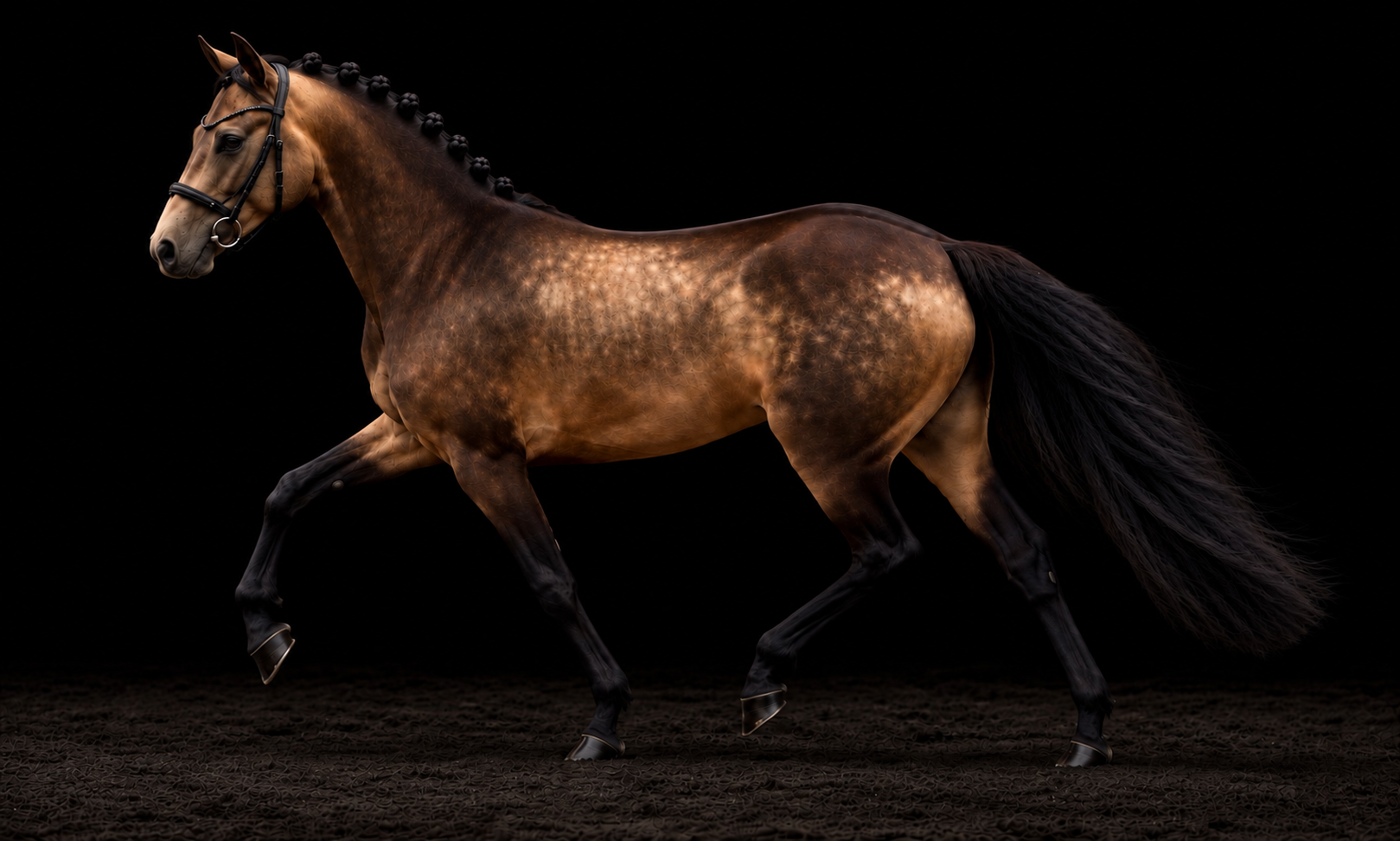 NRPS allround-pony Merrie 3 years old Bruin for sale - Photo 2