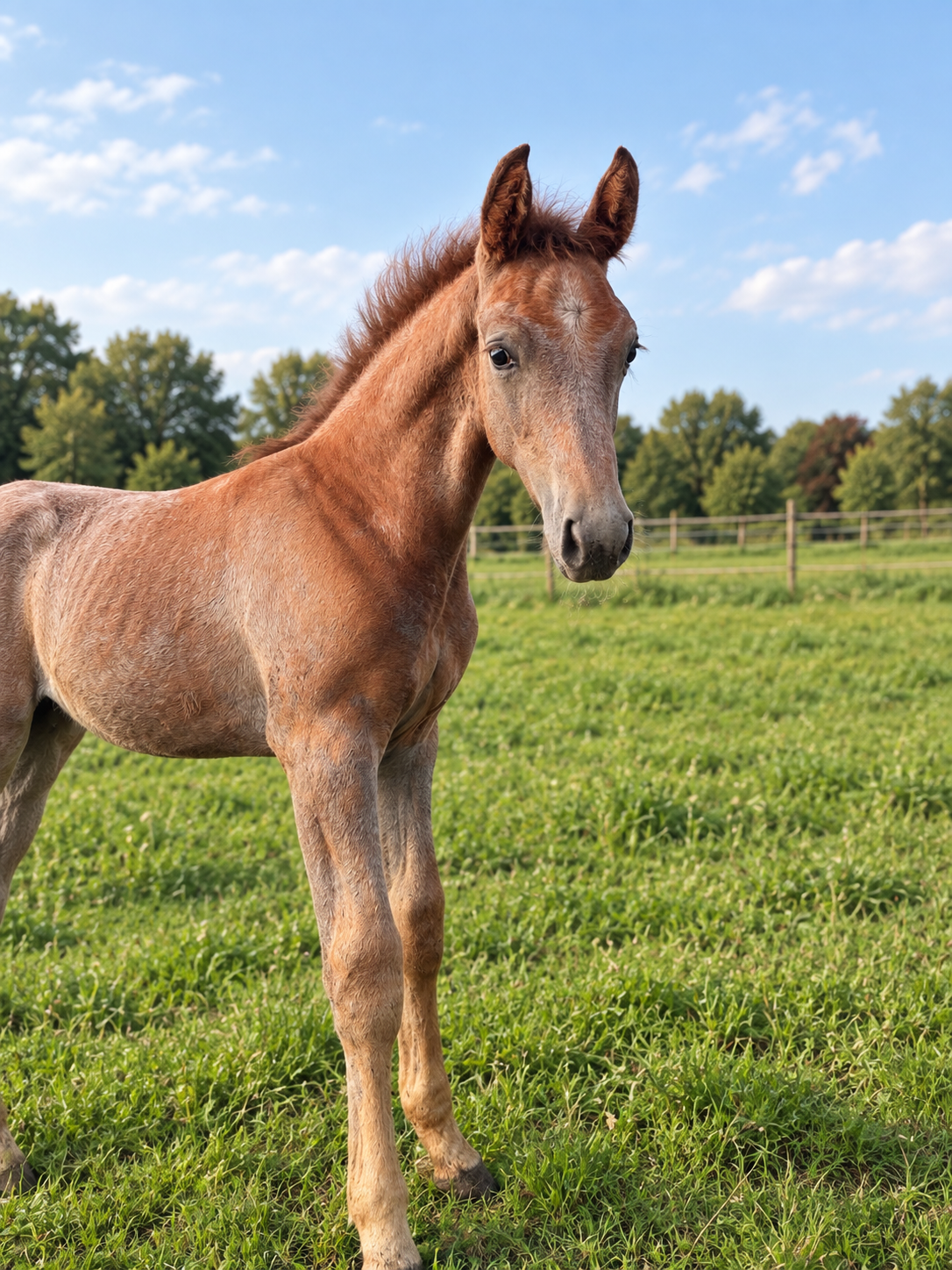kwpn springpaard hengst 0 år schimmel till salu - Foto 4