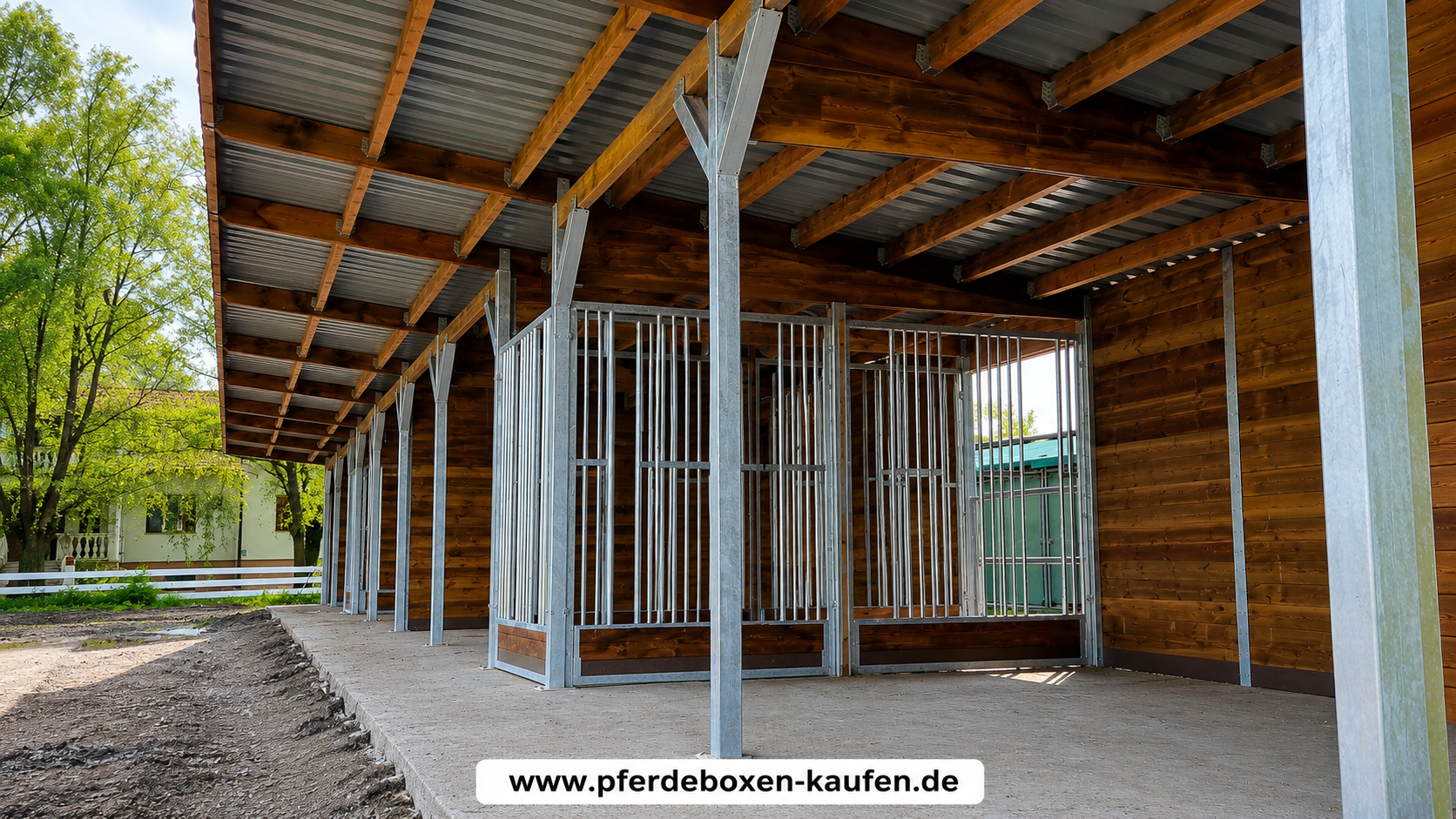 Field Shelter Horses | Open Stable & Shelter - Buy Horse Shelter - Photo 5