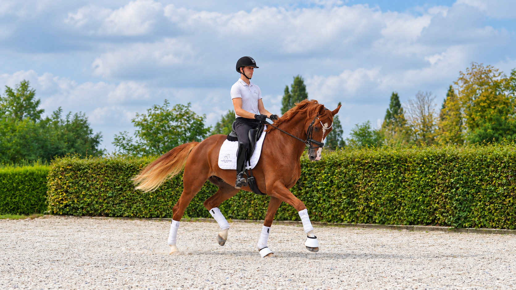 dressuurpaard ruin 7 Jahre alt zu verkaufen - Foto 2