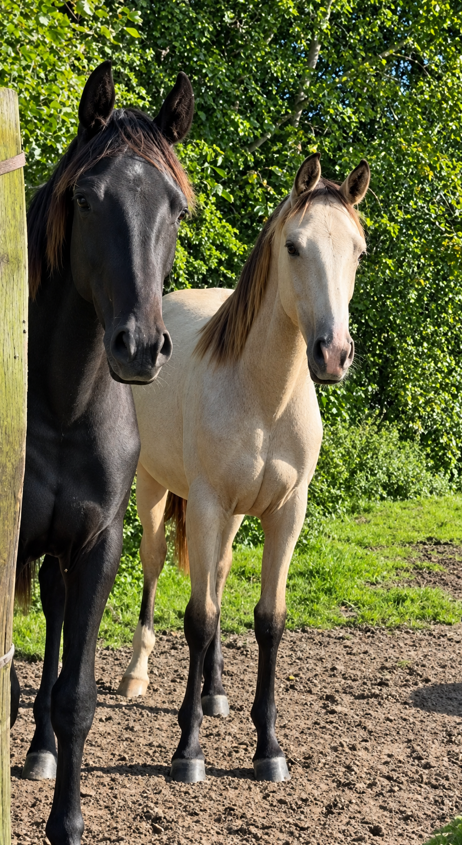 kwpn dressuurpaard merrie 1 years old zwart for sale - Photo 4