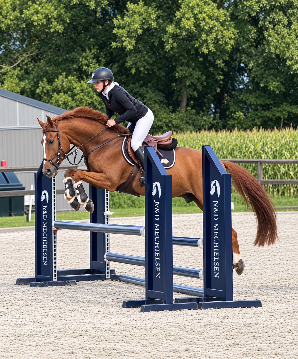 zangersheide springpony ruin 4 jaar vos te koop - Foto 2
