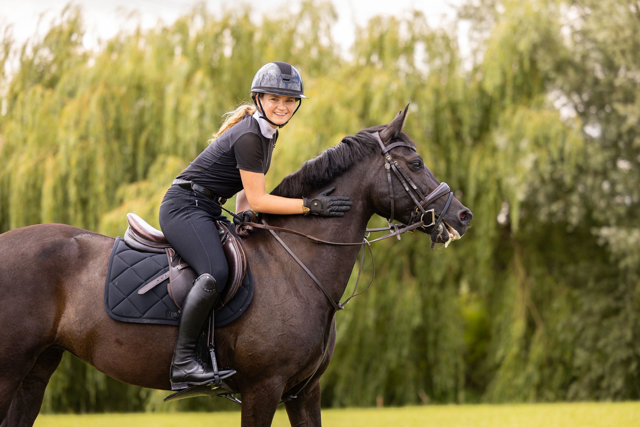 new-forest allround-pony merrie 13 سنوات zwart للبيع - صورة 6