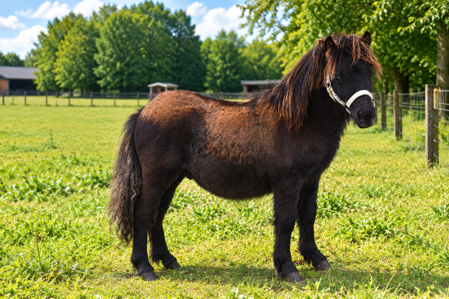 Poney Shetland jeune et super mignon avec pedigree complet