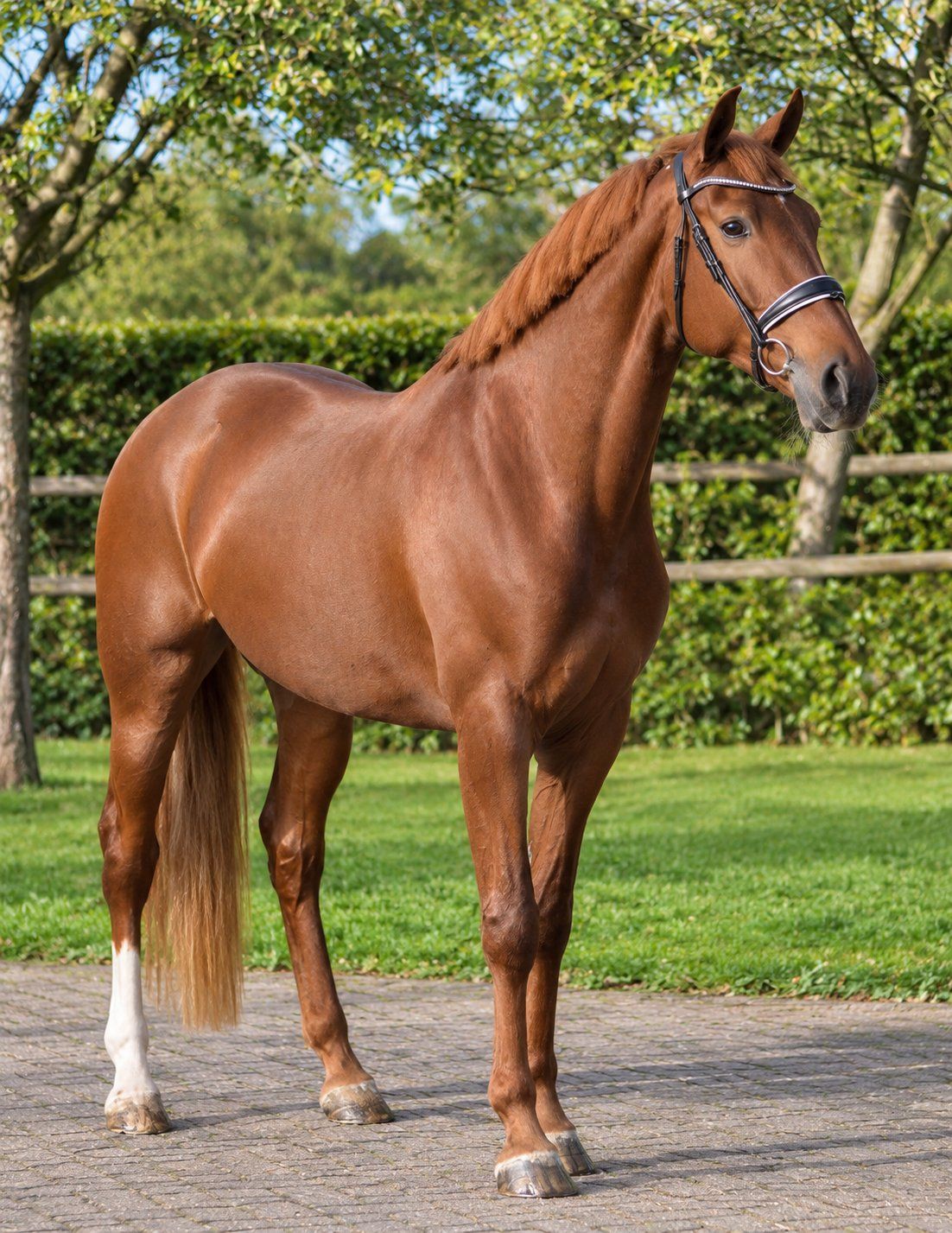 kwpn dressuurpaard merrie 4 años vos en venta - Foto 2
