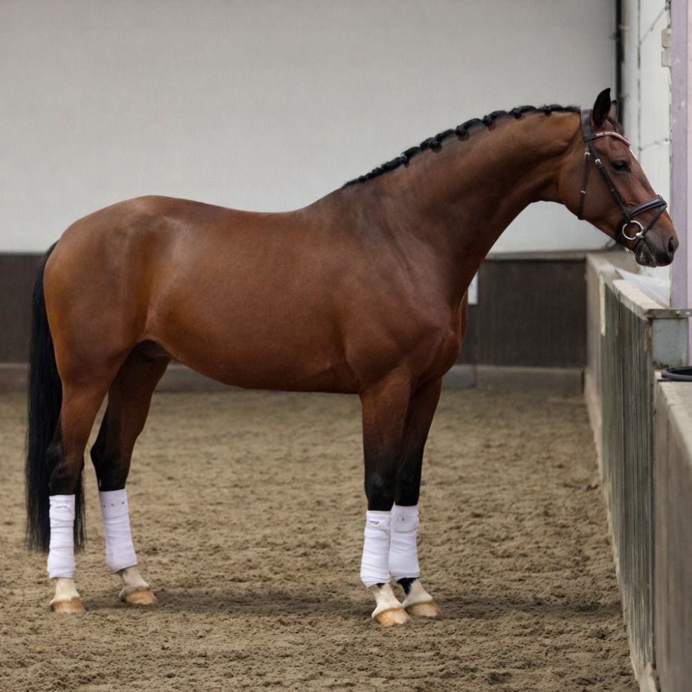KWPN dressuurpaard Ruin 4 years old Bruin for sale - Photo 3