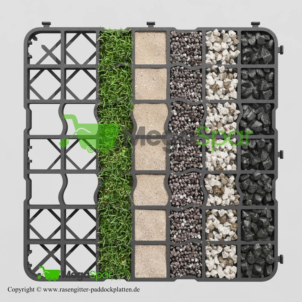 Paddock plates & Grass grid - Paddockroosters ReitPRO40 - Photo 5
