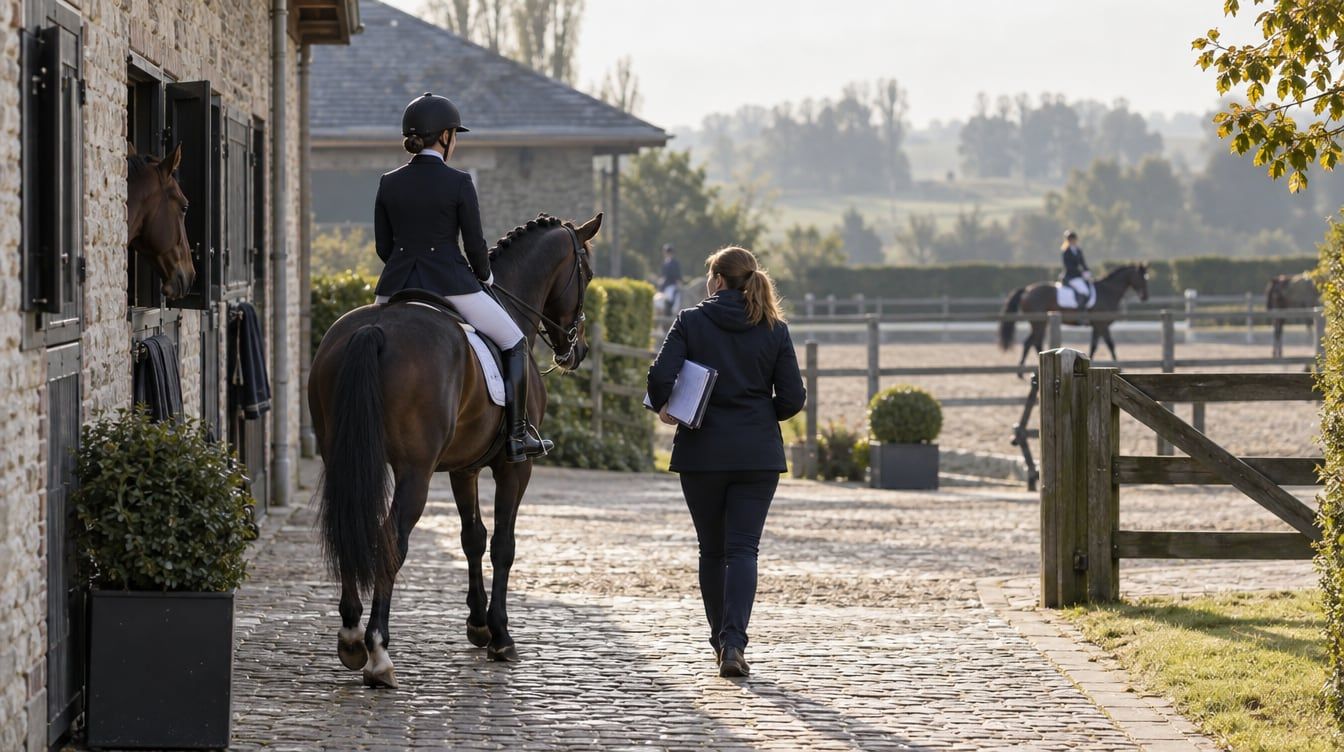 Eerste dressuurwedstrijd in België: zo bereidt u uw combinatie en administratie voor