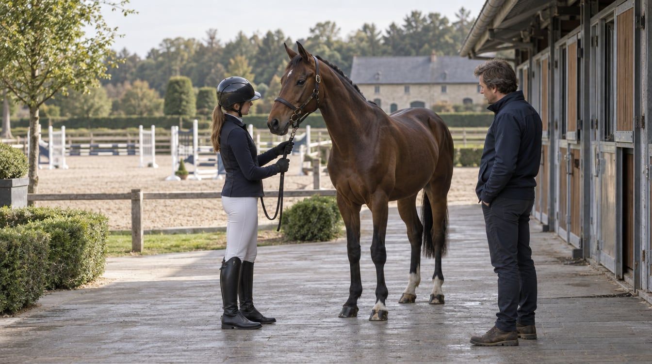 Een jong springpaard kopen na Lanaken: zo leest u prestaties verstandig