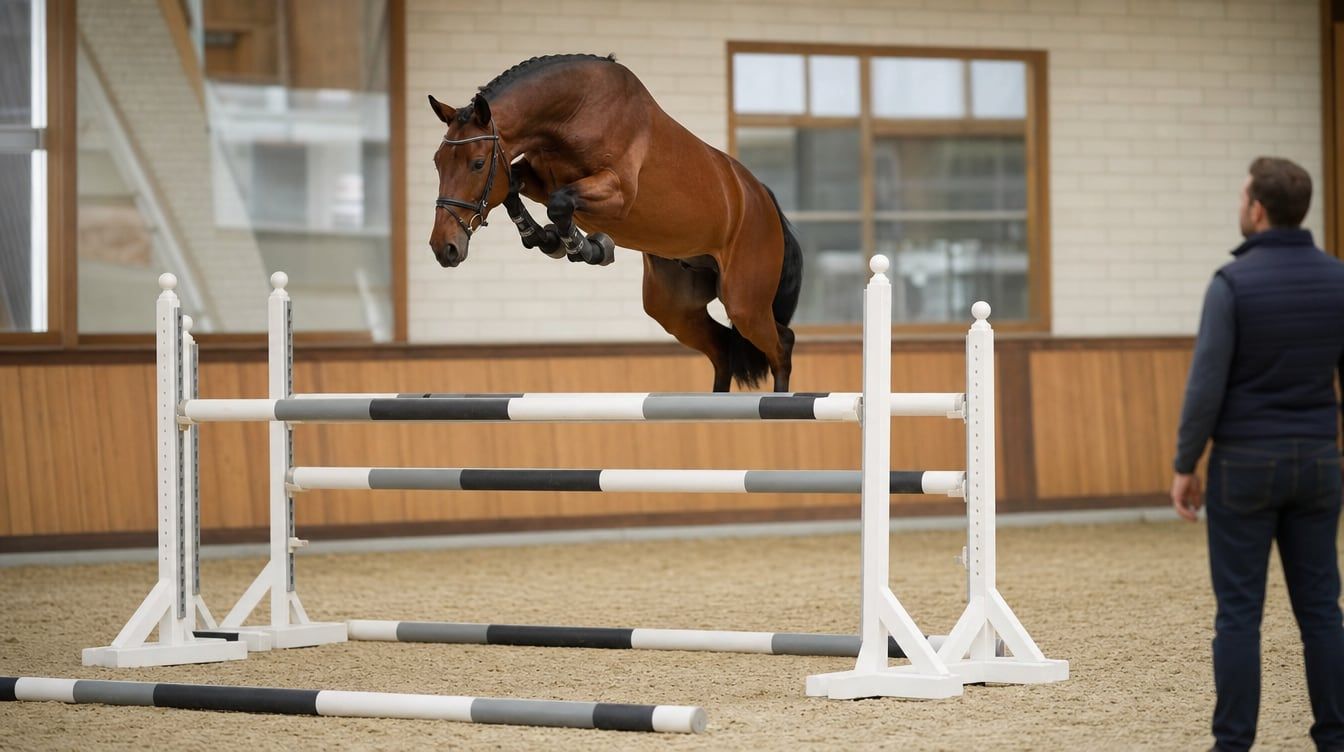 Een jong springpaard vrijspringen beoordelen: wat ziet u wél — en wat nog niet?