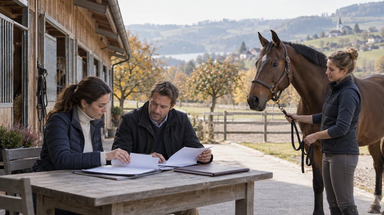 Kaufvertrag fürs Pferd: Was sollten Schweizer Käufer schriftlich klären?
