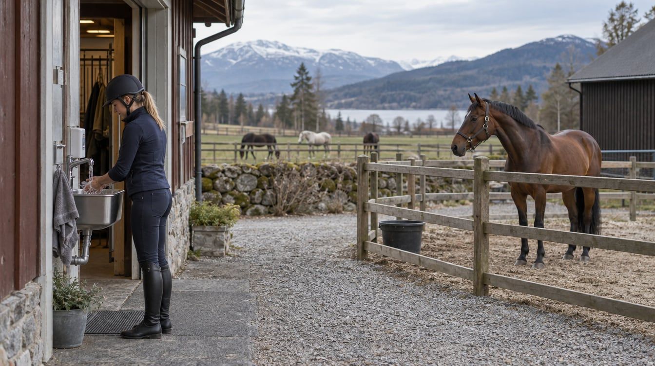 Illustrasjon til artikkel om smittevern ved kverke
